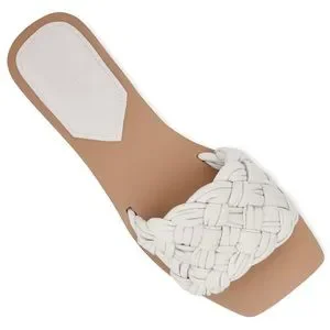 Marc Fisher Shoes Marc Fisher Sandals Reanna Slide White Woven